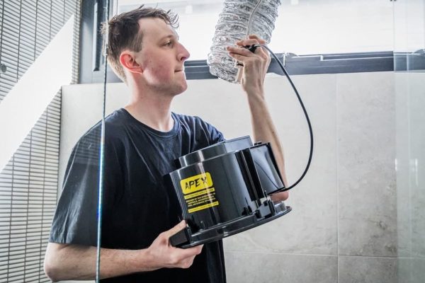Approved Electrix electrician is fitting Exhaust fan